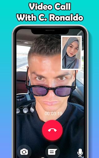 Ai Ronaldo : Fake Video Call - Image screenshot of android app