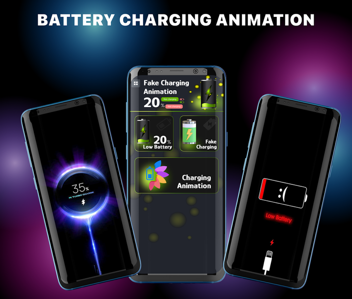 Battery Charging Animation - عکس برنامه موبایلی اندروید