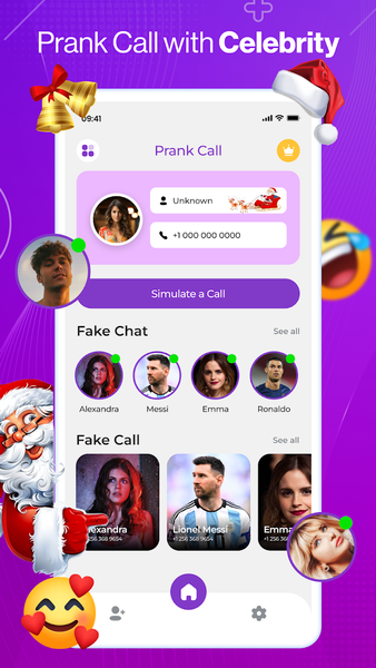 Prank Call App: Fake Call - عکس برنامه موبایلی اندروید