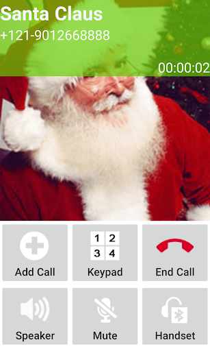 Fake Call From Santa Claus Sim - عکس برنامه موبایلی اندروید