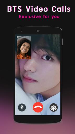 BTS - Fake Video Call Prank - Image screenshot of android app