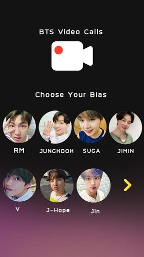 BTS - Fake Video Call Prank - Image screenshot of android app