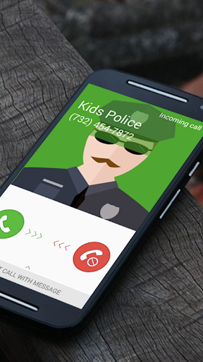 Fake call police - prank - Image screenshot of android app