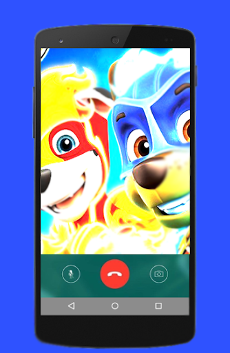 Video call from Ryder and the rescue dogs - Image screenshot of android app