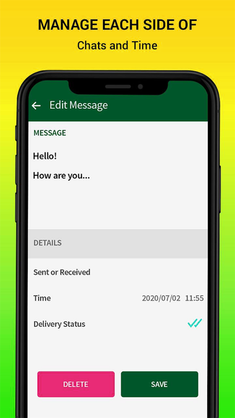 WhatsFake - Create A Fake Chat - عکس برنامه موبایلی اندروید
