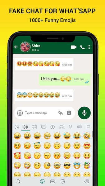 WhatsFake - Create A Fake Chat - عکس برنامه موبایلی اندروید