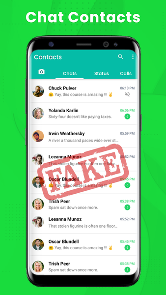 Fake Chat- Prank with Friends - Image screenshot of android app