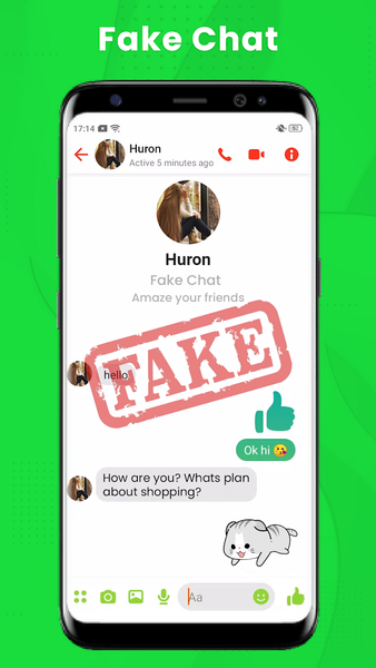 Fake Chat- Prank with Friends - Image screenshot of android app