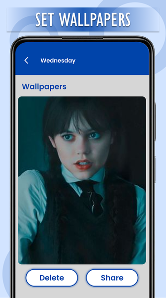 Wednesday prank call & chat - عکس برنامه موبایلی اندروید