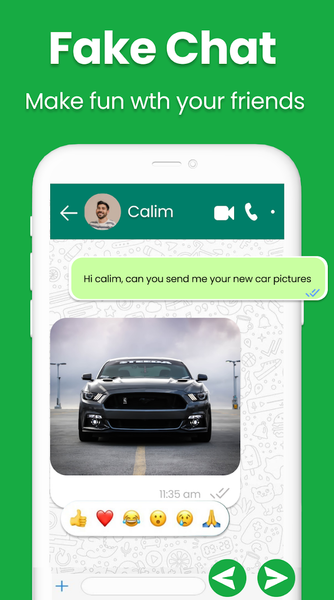 Fake Chat Maker – Prank Call - Image screenshot of android app