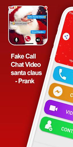 fake call from Santa Claus - Image screenshot of android app