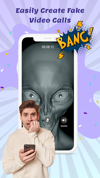 Prank Video Call: Fake Call - Image screenshot of android app