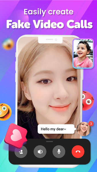 Fake Video Call - Prank App - Image screenshot of android app