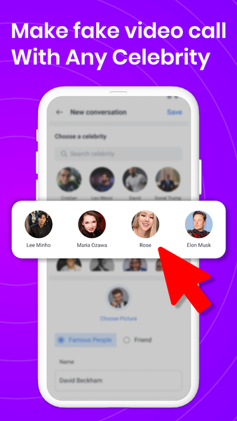 Fake Video Call - Prank App - عکس برنامه موبایلی اندروید