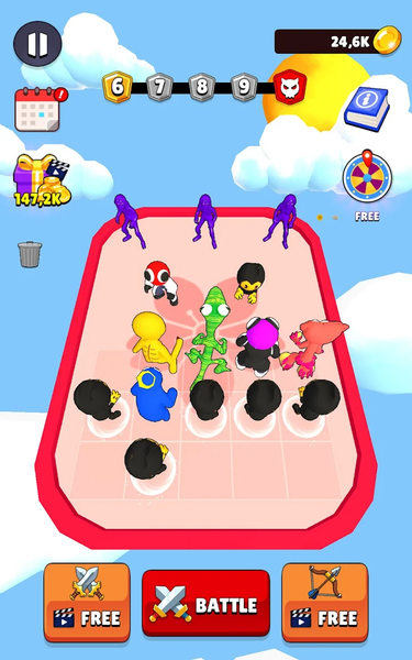 Merge Master: Bendy Monster - Gameplay image of android game