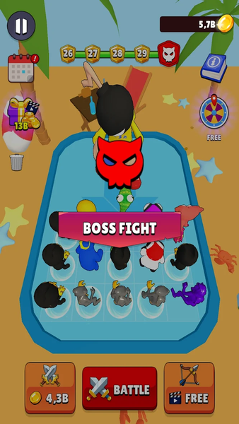 Merge Master: Bendy Monster - Gameplay image of android game