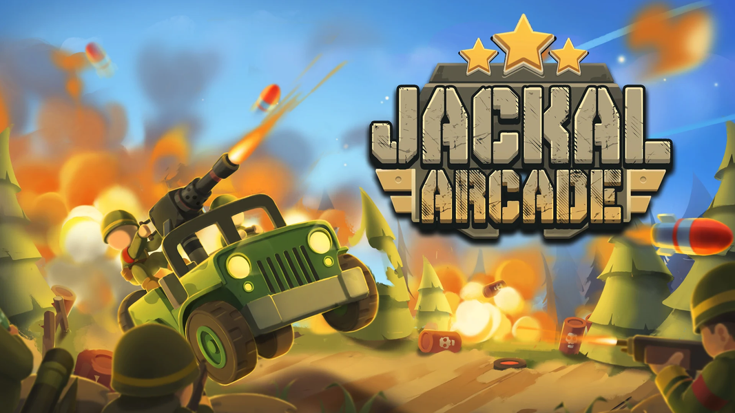 Jackal Retro - Run and Gun - Gameplay image of android game