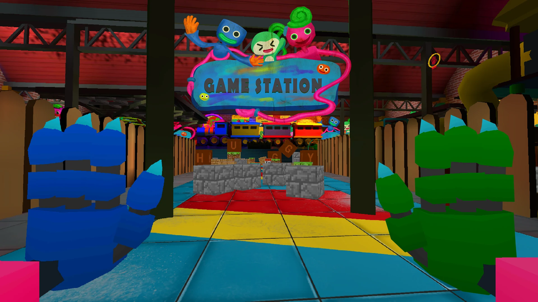 Blue Monster Escape: Chapter 4 - Gameplay image of android game