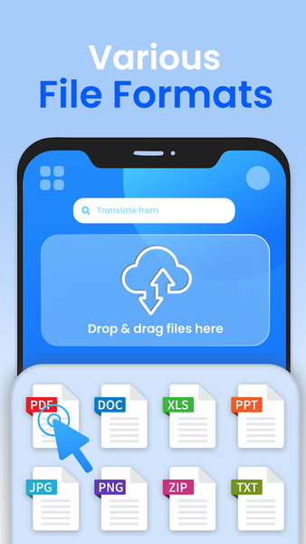 AnyTranslate PDF, DOCS, Office - عکس برنامه موبایلی اندروید