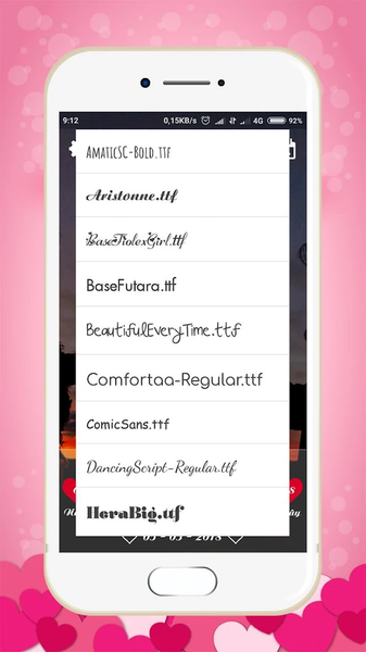 Love Days Counter - عکس برنامه موبایلی اندروید