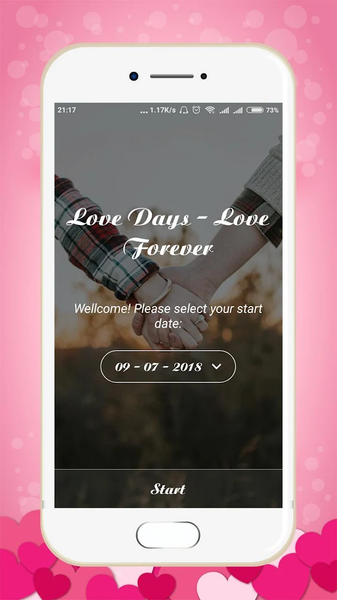 Love Days Counter - عکس برنامه موبایلی اندروید