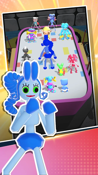 Unify Master: Blue Monster - Gameplay image of android game