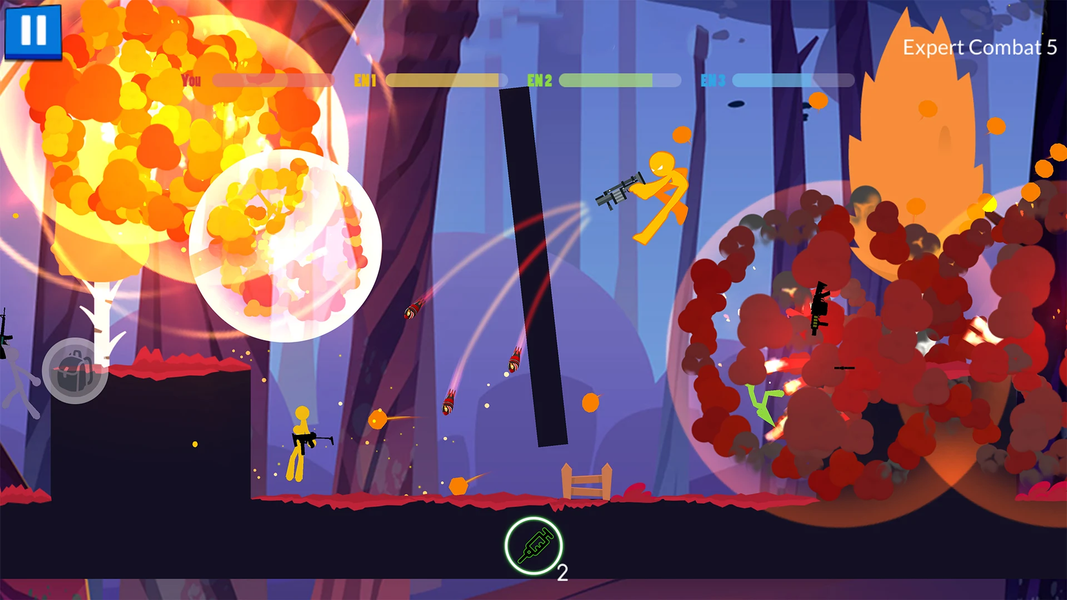 Stickman Survival Combat - عکس بازی موبایلی اندروید
