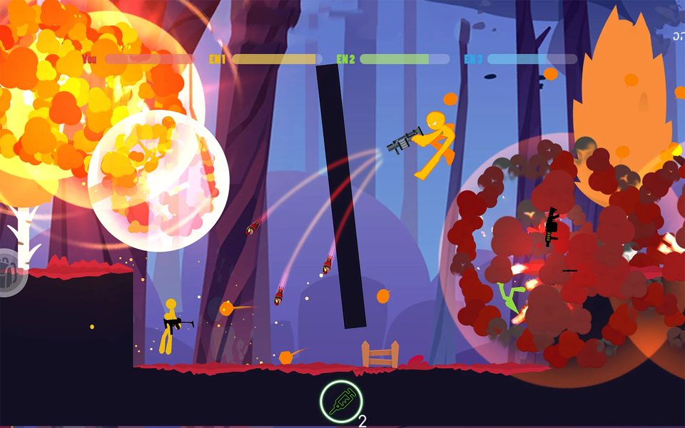 Stickman Survival Combat - عکس بازی موبایلی اندروید