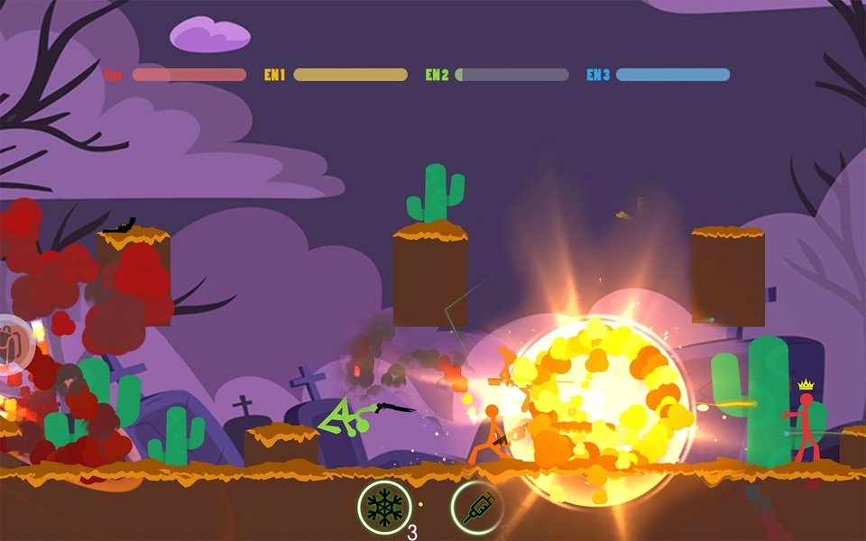 Stickman Survival Combat - عکس بازی موبایلی اندروید
