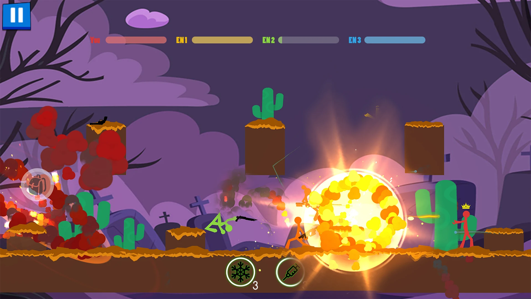 Stickman Survival Combat - عکس بازی موبایلی اندروید