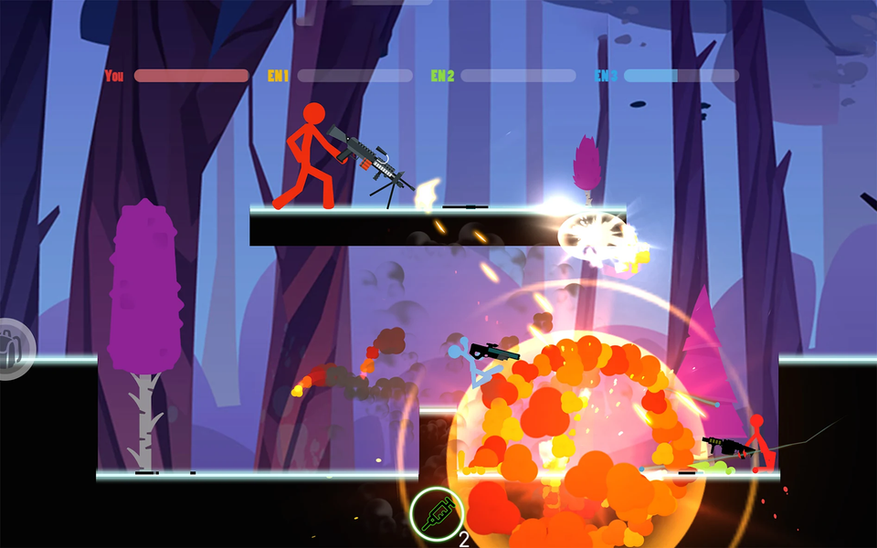 Stickman Survival Combat - عکس بازی موبایلی اندروید