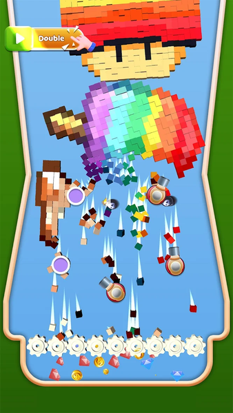 Pixel Crusher Demolish 2 - Gameplay image of android game