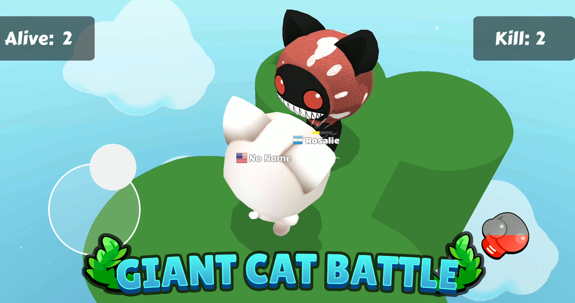 Cats Impact .io - Gameplay image of android game