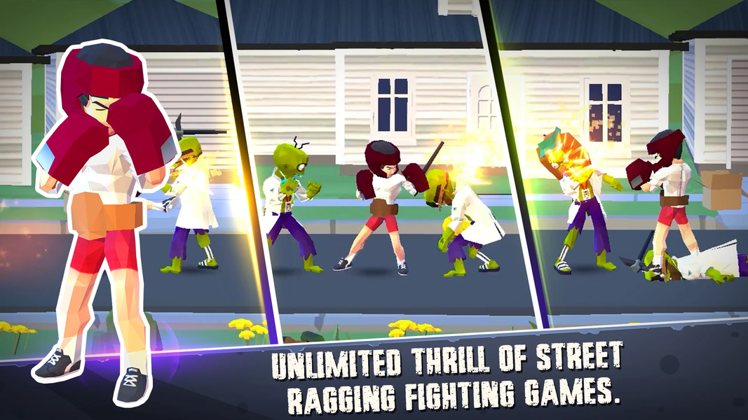 Street Fight: Super Hero - Gameplay image of android game