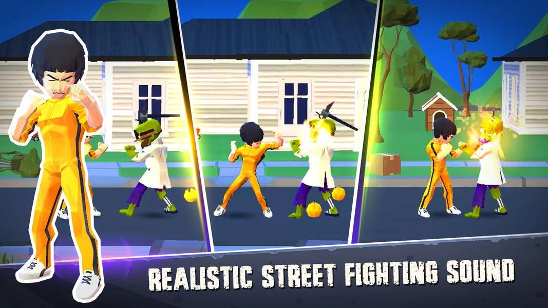 Street Fight: Super Hero - Gameplay image of android game