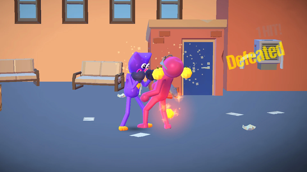 Street Fight: Punching Monster - Gameplay image of android game