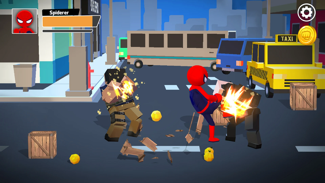 Stickman vs Craftman Fight - عکس بازی موبایلی اندروید