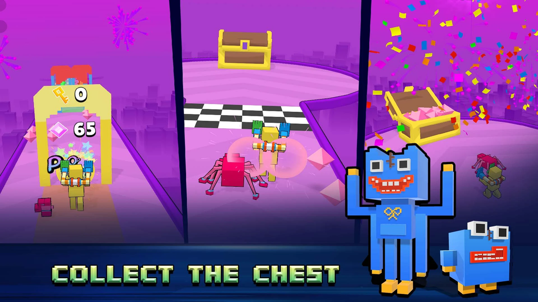 Giant Craft Monster Rush - Gameplay image of android game