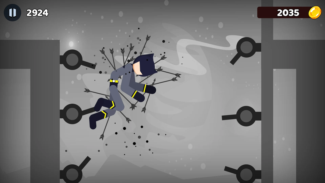 Stick Ragdoll Turbo Dismount - Gameplay image of android game