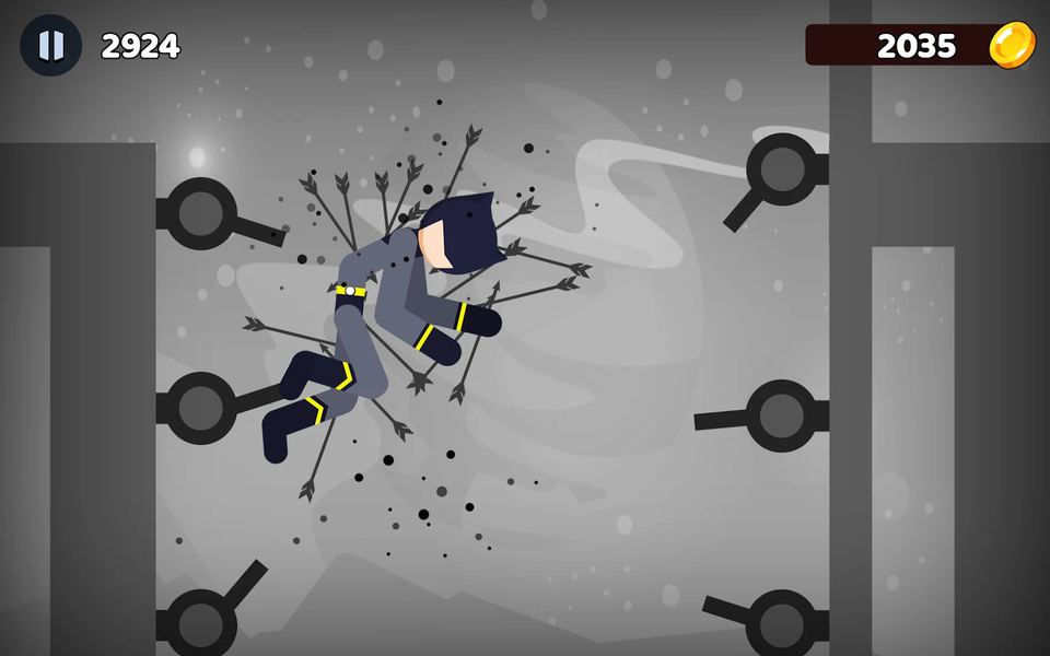 Stick Ragdoll Turbo Dismount - Gameplay image of android game