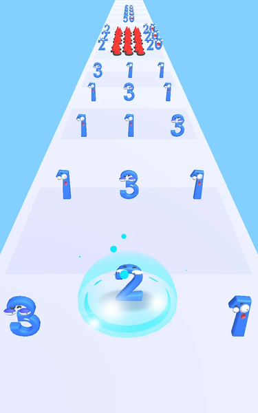 Number Master: Merge & Run - عکس بازی موبایلی اندروید