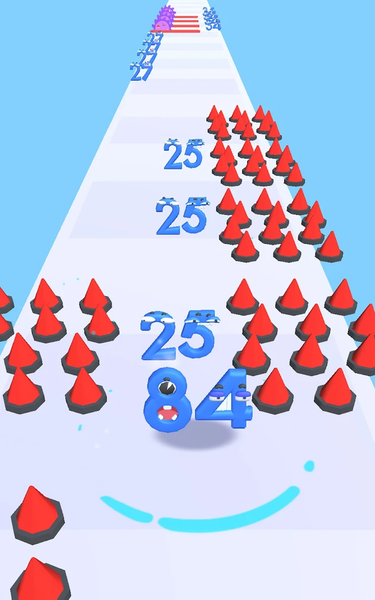 Number Master: Merge & Run - عکس بازی موبایلی اندروید