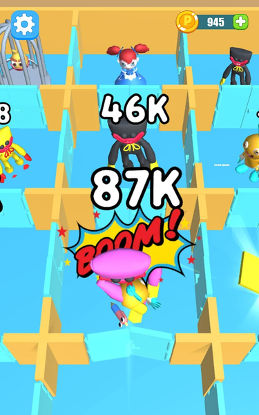 Room Maze: Monster Battle - عکس بازی موبایلی اندروید