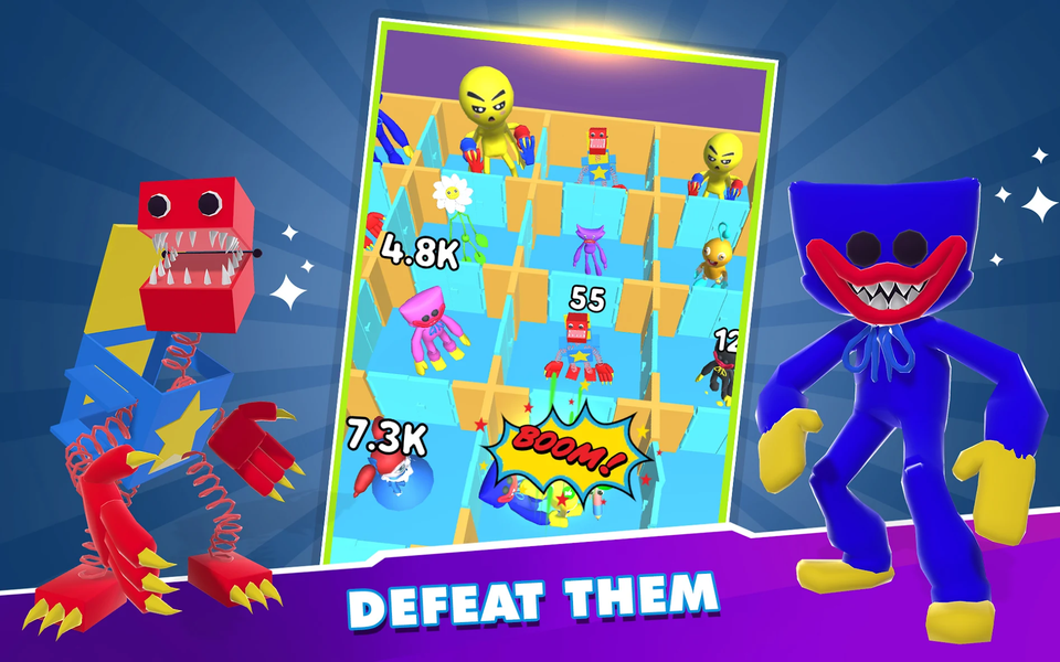 Room Maze: Monster Battle - عکس بازی موبایلی اندروید