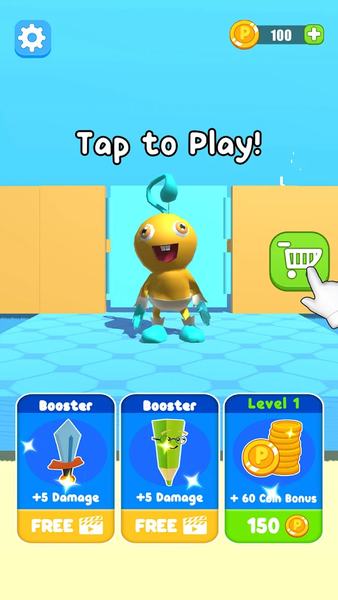 Room Maze: Monster Battle - عکس بازی موبایلی اندروید