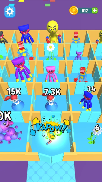 Room Maze: Monster Battle - عکس بازی موبایلی اندروید