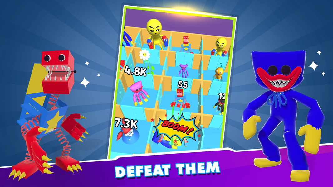 Room Maze: Monster Battle - عکس بازی موبایلی اندروید