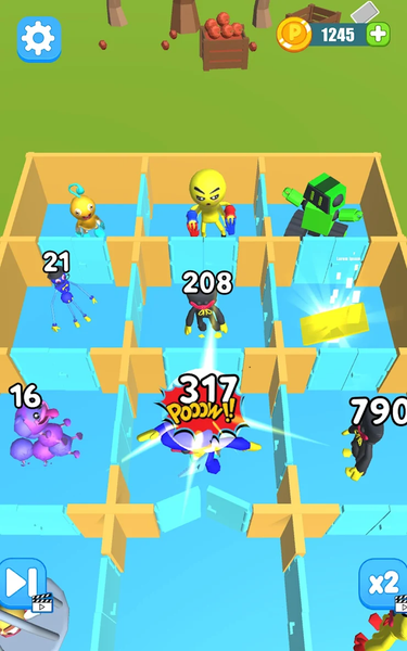 Room Maze: Monster Battle - عکس بازی موبایلی اندروید