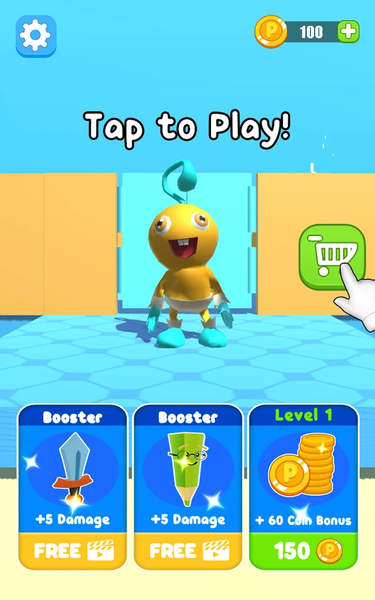 Room Maze: Monster Battle - عکس بازی موبایلی اندروید