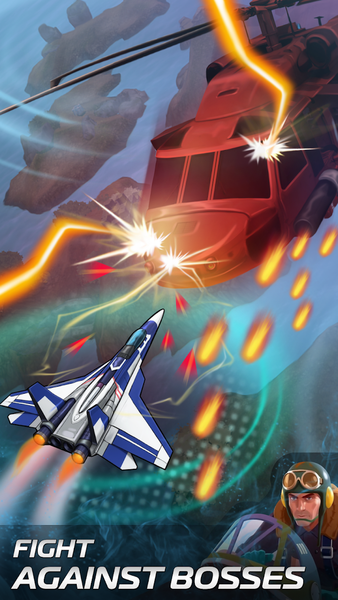 Falcon Warfare: Air Combat - Gameplay image of android game
